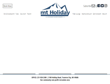 Tablet Screenshot of mt-holiday.com